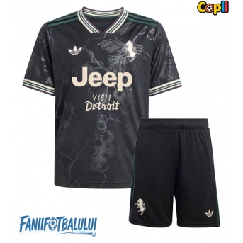 Juventus Echipament de Fotbal Replică 2025-26 Copii Treilea (+ Șorturi)